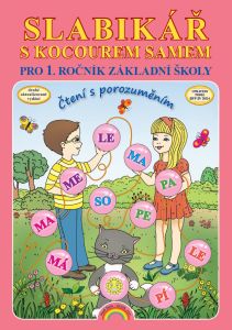 MECHOVÝ - Slabikář s kocourem Samem, Čtení s porozuměním (mechová vazba) (2. vydání)