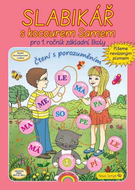 Nevázané písmo - Slabikář s kocourem Samem, Čtení s porozuměním (2. vydání)