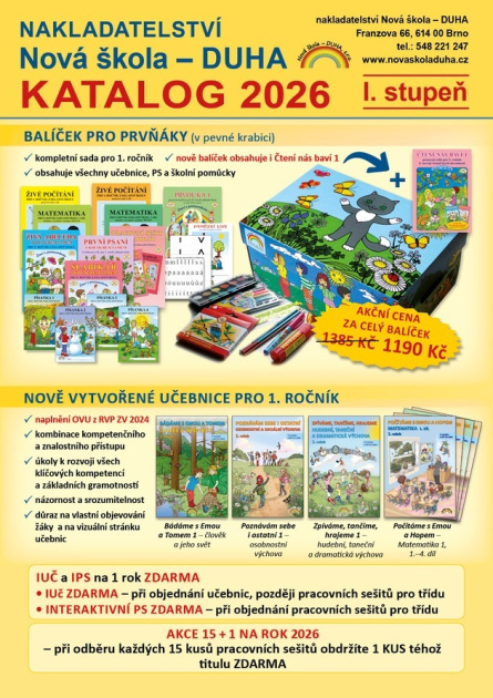 Katalog 2026 pro I. stupeň