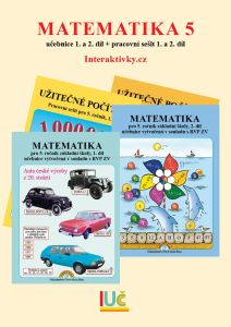 IUČ Matematika 5 (UČ + PS) 1. a 2. díl s robotem Emilem