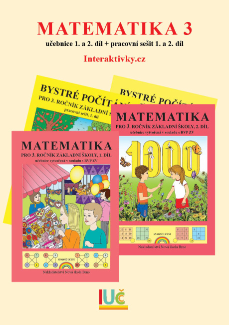 IUČ Matematika 3 (UČ + PS) 1. a 2. díl 